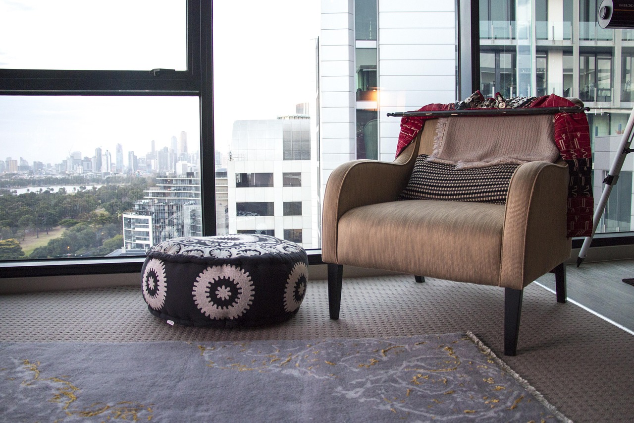 Modern renoviertes Wohnzimmer